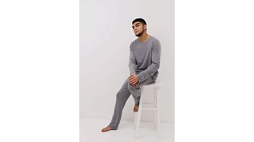 Лонгслив мужской Stay Warm (Стэй Ворм), цвет серый